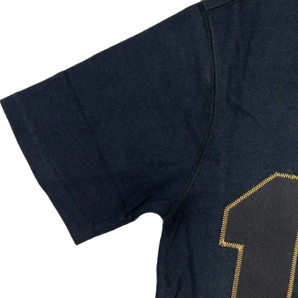 New Champion Men US XS Black T-Shirt Century Collection Short Sleeve Decoration - Picture 5 of 9